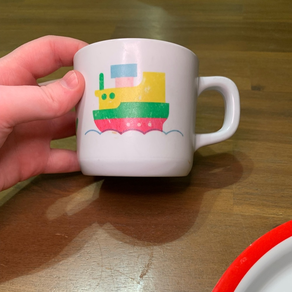 Vintage Peco Children's Dish Set - Picture 6 of 12